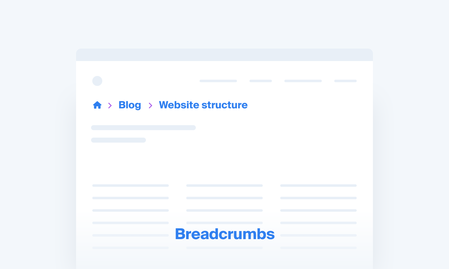 Breadcrumbs in website structure | Octopus.do
